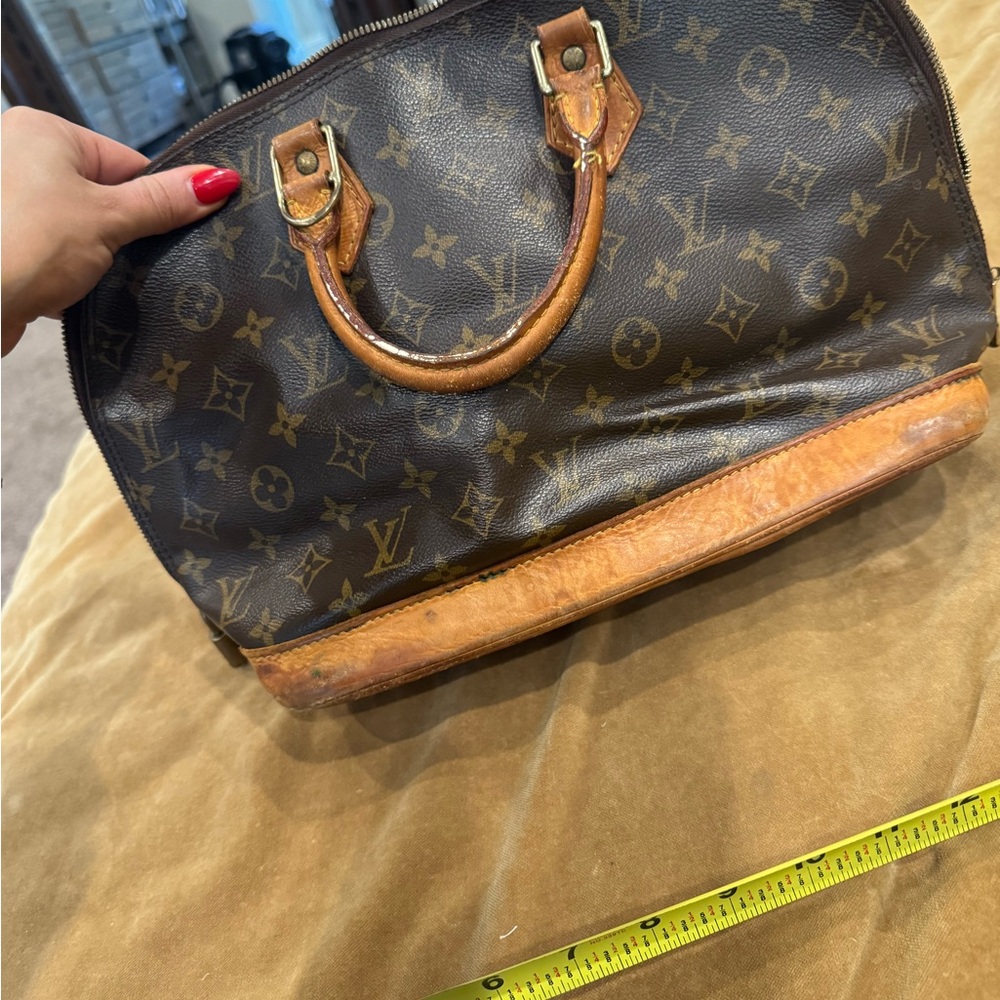 Authentic Louis Vuitton Brown Monogram Satchel